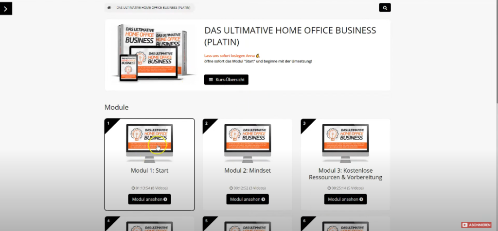 Das ultimative Home office Business