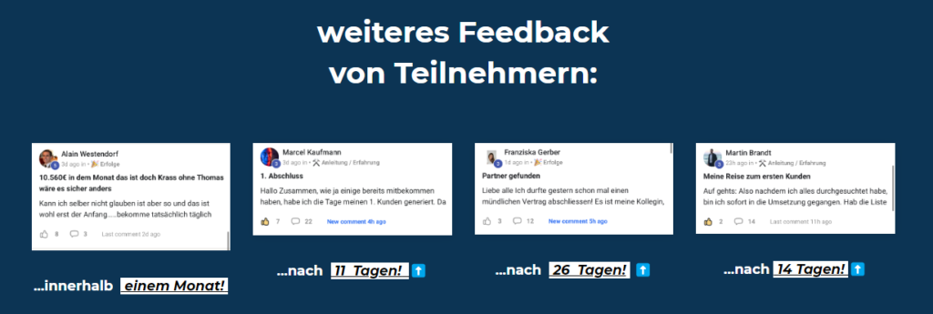 Scaling Partner Teilnehmer